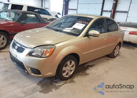 2011 Kia Rio Lx from USA, damaged, VIN KNADH4A3XB6921858